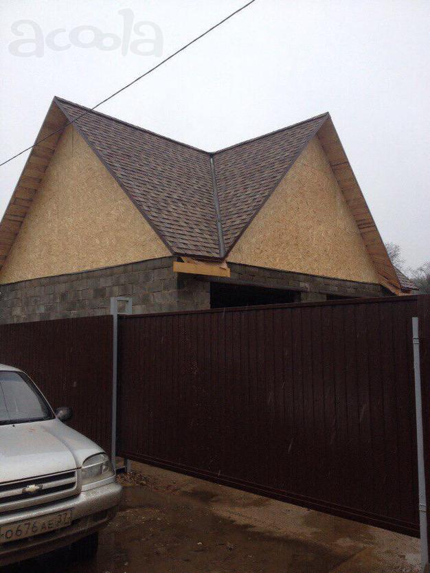 Кровельщики плотники. Кровля. садовые дома Иваново